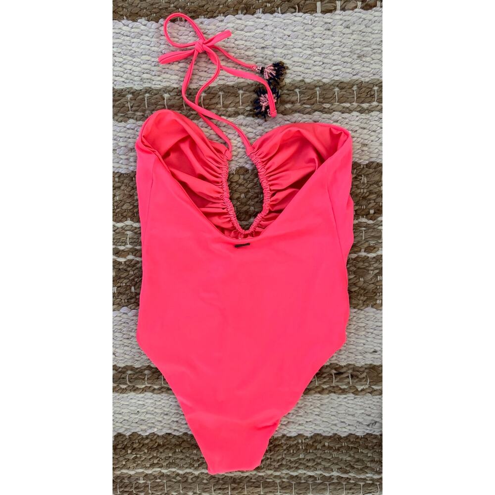 NEW Maaji Cerise Royal Cutout One-Piece Swimsuit Size Large - Picture 5 of 10